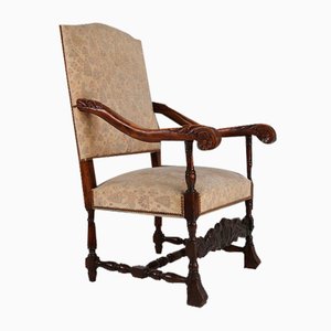 19th Century Renaissance Throne Armchair, 1850s