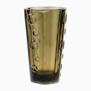 Vaso Soda di Jan Sylwester Drost per Ząbkowice Glassworks, anni '70