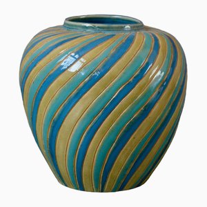 Multicolored Spiral Vase, 1970s