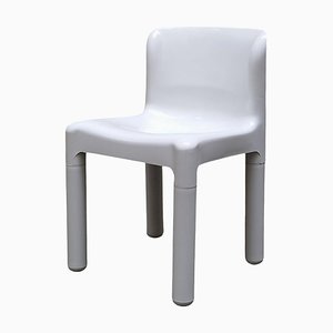 Silla modelo 4875 de plástico de Carlo Bartoli para Kartell, Italia, años 70