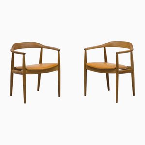 Fauteuils par Arne Wahl Versen, 1950s, Set de 2