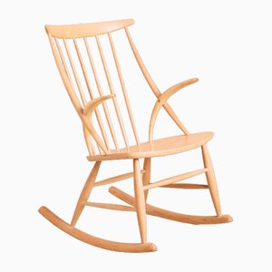 Rocking Chair IW3 par Niels Eilersen pour Illum Wikkelsø