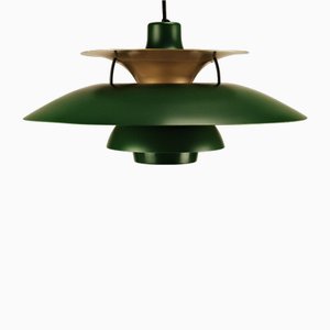 Lamp in Green/Gold from Louis Poulsen