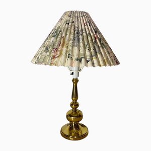 Danish Brass Table Lamp