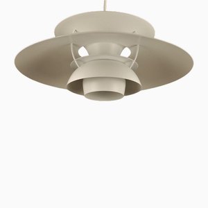 White Ph5 Ceiling lamp from Louis Poulsen