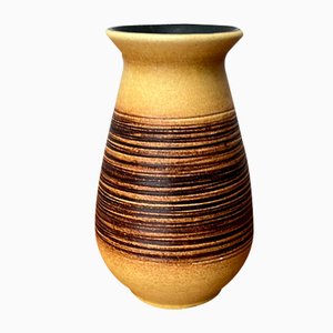 Jarrón WGP de cerámica de Alemania Occidental Mid-Century de Jasba, años 60