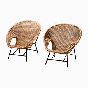 Model 600 Lounge Chairs by Dirk van Sliedregt for Gebroeders Jonkers, 1959, Set of 2