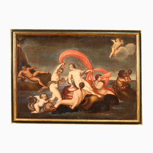 Italian Artist, The Triumph of Galatea, 1770, Oil on Canvas, Framed