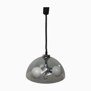 Lampada da soffitto vintage a forma di fungo