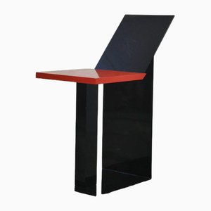 Postmodern Sculptural Side Table, 1980s