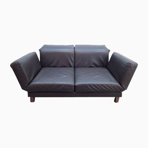 Moule Sofa aus Braunem Leder von Roland Meyer-Brühl, 2008