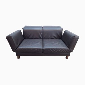 Moule Sofa in Brown Leather by Roland Meyer-Brühl, 2008