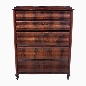 Mahogany Chest of Drawers, Northern Europe, 1850s