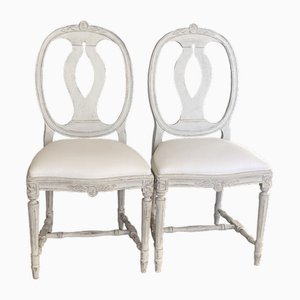 Gustavian Chairs, 1890, Set of 2