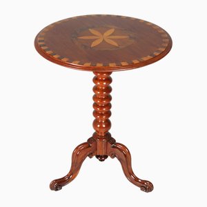 19th Century Side Table with Intarsia