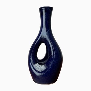 Vase WGP Mid-Century en Poterie avec Forme Organique, Allemagne, 1960s