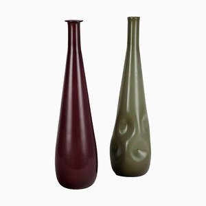Vases en Verre de Murano, Set de 2