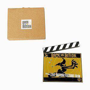 Italian Modern Wood Looney Tunes Clapperboard, 2003