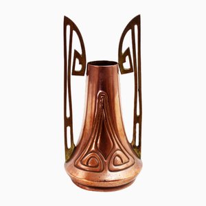 Art Deco Copper Vase, 1930s