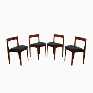 Mid-Century British Dining Chairs, 1960s, Set of 4