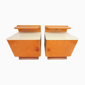 Tables de Chevet par František Jirák pour Tatra, 1960s, Set de 2