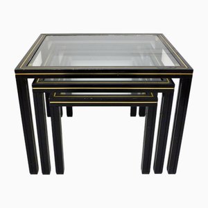 Petites Tables Gigognes par Pierre Vandel, 1970s, Set de 3