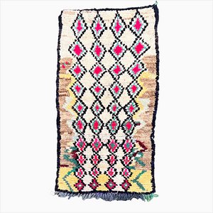 Handgewebter marokkanischer Vintage Berber Teppich, 1980er