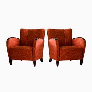 Art Deco Chairs, 1930s, Set of 2