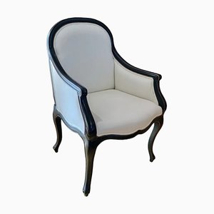 Vintage English Upholstered Armchair