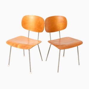 Sedie modello 116 Mid-Century moderne di Wim Rietveld per Gispen, anni '50, set di 2