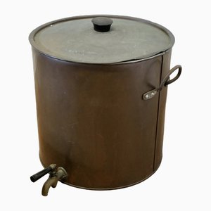 Kitchen Range Copper Hot Water Urn, 1920s