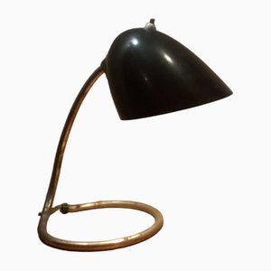 Petite Lampe de Bureau Bauhaus en Bakélite par Eric Kirkman Cole, 1930s