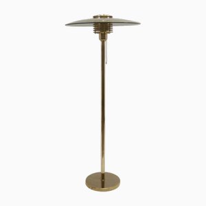 Vintage Scandinavian Art Deco Floor Lamp by Jan-Seskil Eskilsson for Belid, 1970s