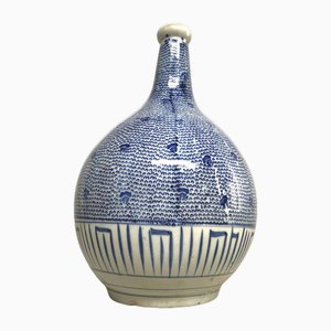 Botella de sake Tokkuri de porcelana, Japón, años 20