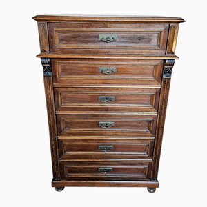 Walnut Chest of Drawers, 1890s
