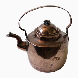 Large Copper Pot Handmade, Sweden, 1900s