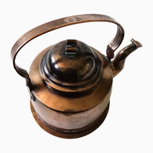 Large Handmade Copper Pot, Sweden, 1900s