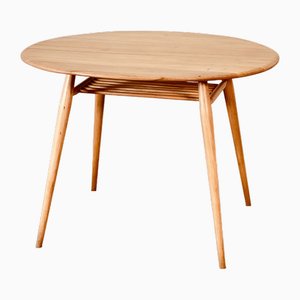 Mid-Century Round Dining Table by Lucian Ercolani, 1960s