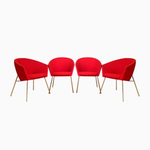 Megan Club Armchairs by René Holten for Artifort, the Netherlands, 2005, Set of 4