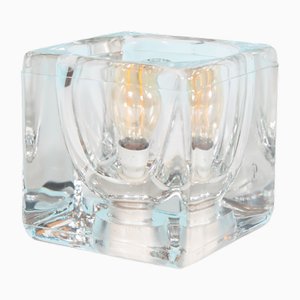 Cubic Glass Table Lamp from Peil & Putzler 1970s