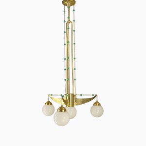 Lampadario di Wiener Werkstätte, anni '20