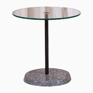 Table Basse avec Socle en Granit, 1980s