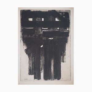 Pierre Soulages, Incisione III, Incisione originale, 1956