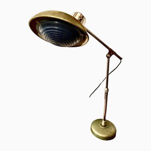 Lámpara de escritorio vintage de metal