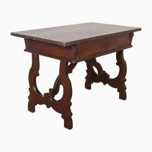 Italian Walnut Side Table