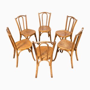 Classic Hooped Back Dining Chairs from Fischel, 1950s, Set of 6