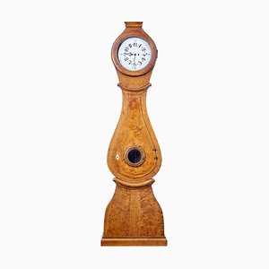 Antique Swedish Birch Mora Clock