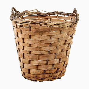 Large Early 20th Century Woven Basket