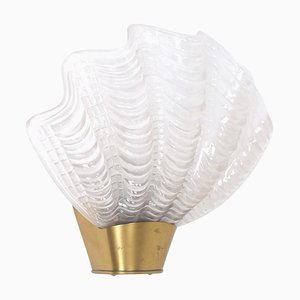 Lampada da parete Coquille di ASEA, anni '50