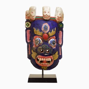 Large Cham Mahakala Mask, 1920s